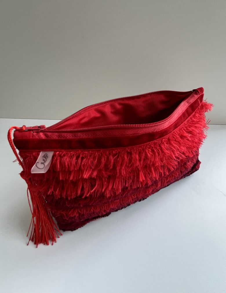 Koši sarkans maciņš - somiņa