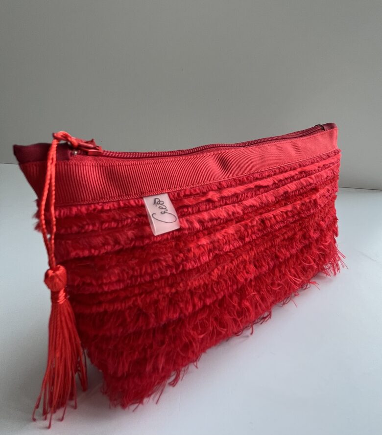 Koši sarkana somiņa - maciņš