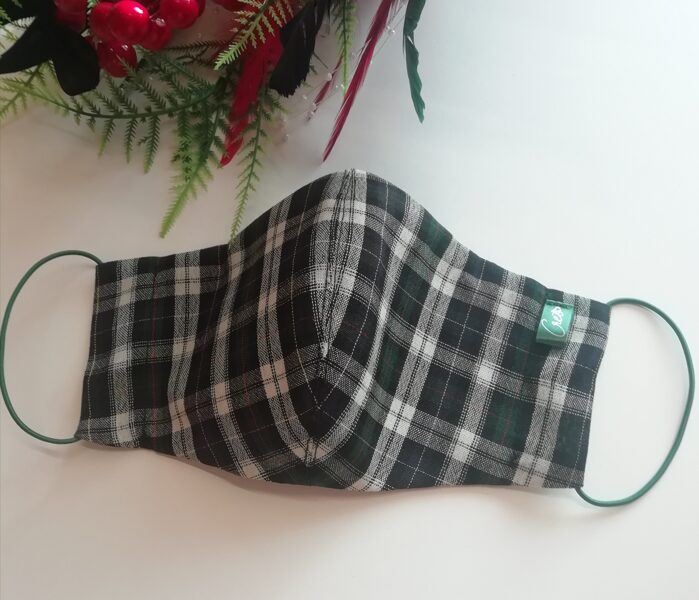 Rūtaina plāna auduma sejas maska, M.izm./ (72)