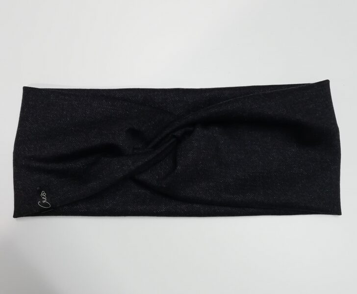 Tumši pelēka trikotāžas ausaine (24) pēdējais eks.