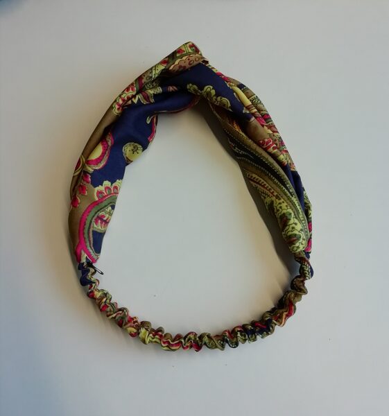 Dzeltena raiba auduma bandana (34) pēdējais eks.!!