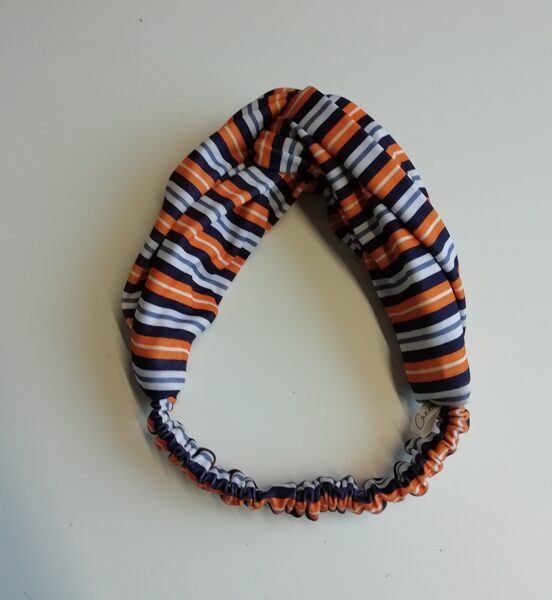 Svītraina sintētiskās trikotāžas bandana (31) pēdējais eks.!!