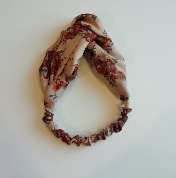 Brūna raiba auduma bandana (52)