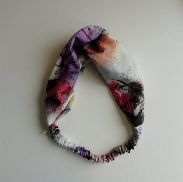 Raiba auduma matu lenta (105) pēdējais eks.!!