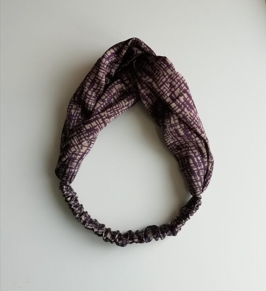 Violeta raiba auduma matu lenta (84)