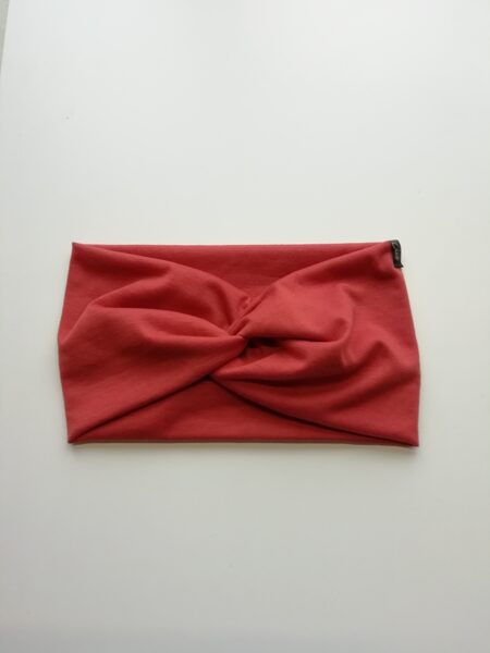 Tumši oranža, plānas trikotāžas ausaine (63)