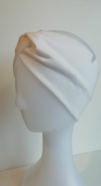 Koši balta - plānas trikotāžas ausaine (55)